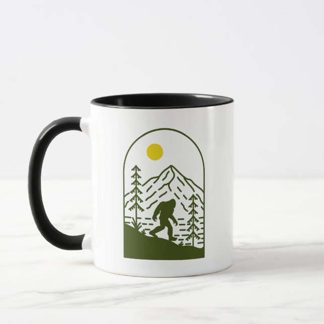 Caneca Sasquatch Mugs (Esquerda)