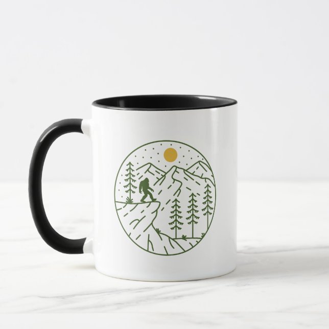 Caneca Sasquatch Mugs (Esquerda)