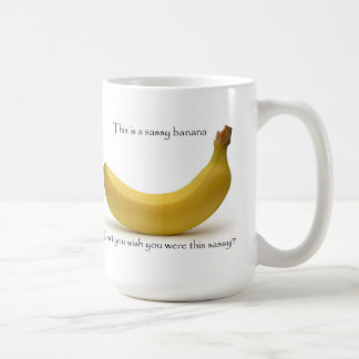 Caneca Sassy da banana