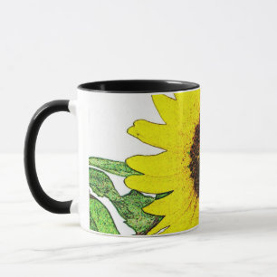 Caneca Sassy Sunflower Classic Mug