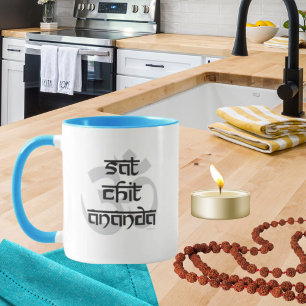 Caneca Sat Chit Ananda Unesco Mantra Om