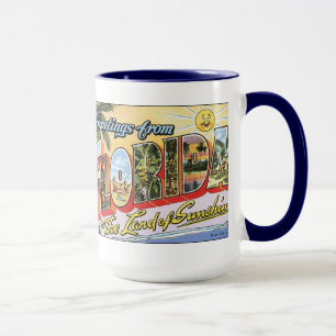 Caneca Saudações Da Florida-Mug