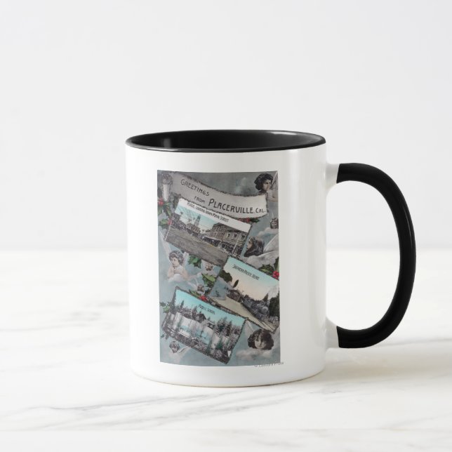 Caneca Saudações de com Vistas Cênicas 2 (Direita)