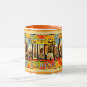 Caneca Saudações de Illinois