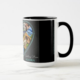 Caneca Saudações Do Alaska Mug