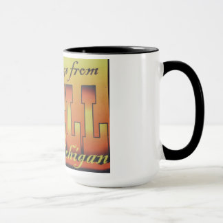 Caneca Saudações do Inferno, Michigan Mug 1