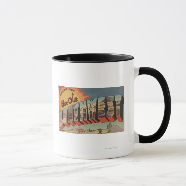 Caneca Saudações do Ole Southwest (Direita)