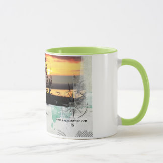 Caneca Saudações do rio Eagle, no Alasca