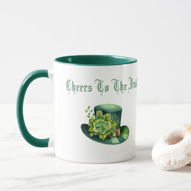 Caneca Saúde Aos Irlandeses (Com Donut)