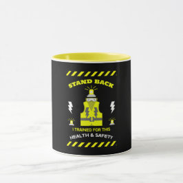 Caneca Saúde E Segurança Engraçadas | NEBOSH | Segurança 