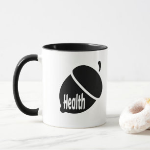 Caneca Saúde Nut Saudável Vivendo para a Vida