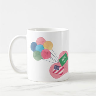 caneca saudita-americana