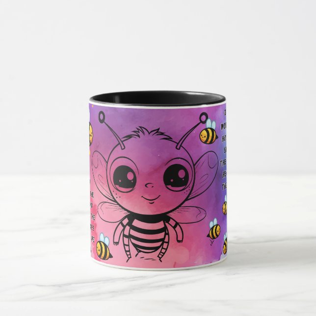 Caneca Save the Bees Inspirational Bee Honey Lover Gift  (Centro)