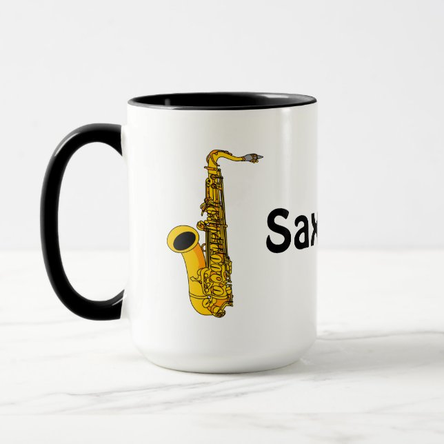 Caneca saxofone (Esquerda)