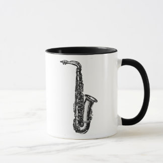 Caneca Saxofone do alto
