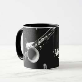 Caneca Saxofone personalizado
