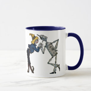 Caneca Scarecrow e Tin Man Cerâmica