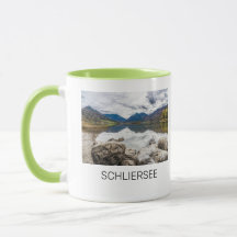 Schliersee Bavaria Lake Alemanha Panorama Souvenir