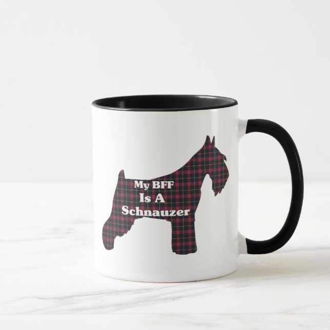 Caneca Schnauzer BFF Mug Standard (Direita)