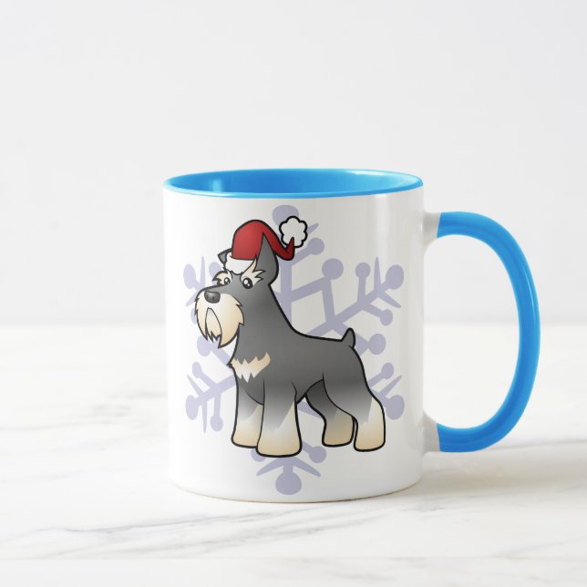 Caneca Schnauzer do Natal (Direita)