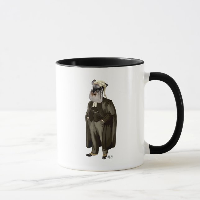 Caneca Schnauzer Lawyer (Direita)