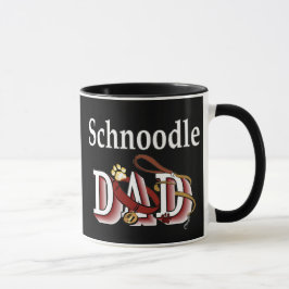 Caneca Schnoodle Pai Mug