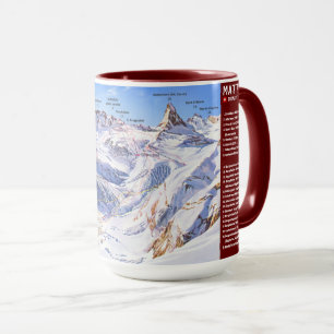 Caneca "Schweiz: 2021/heute - Zermatt/Matterhorn Panorma