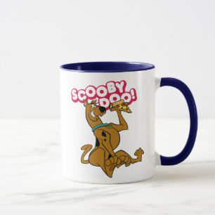 Caneca Scooby-Doo com fatia da pizza
