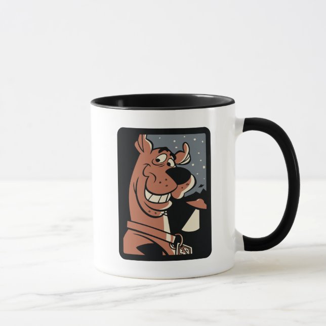 Caneca Scooby-Doo com OVNI (Direita)