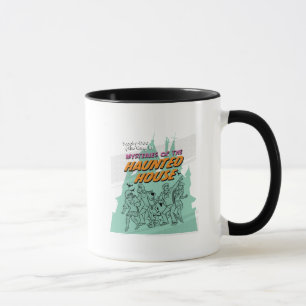 Caneca Scooby-Doo e a gangue "Casa Assombrada"