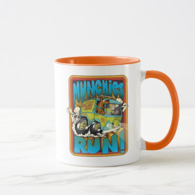 Caneca Scooby-Doo e Shaggy "Munchies Run!" (Direita)