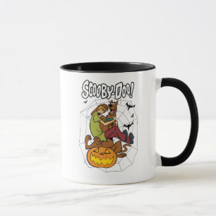 Caneca Scooby-Doo e susto desgrenhado do Dia das Bruxas