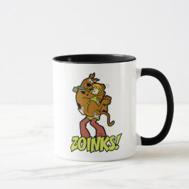 Caneca Scooby-Doo e Zoinks Shaggy!
