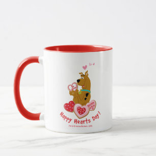 Caneca Scooby-Doo - Feliz Dia do Coração