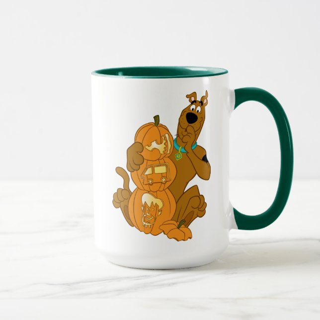 Caneca Scooby-Doo | Halloween Jack-O-Lanterna (Direita)