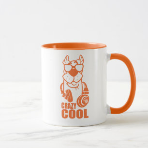 Caneca Scooby-Doo "louco refrigera" o gráfico do