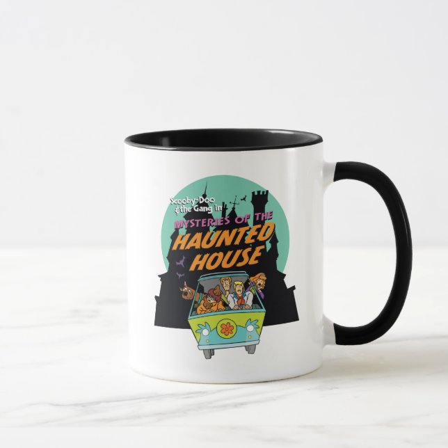 Caneca Scooby-Doo "Mistérios Da Casa Assombrada" (Direita)