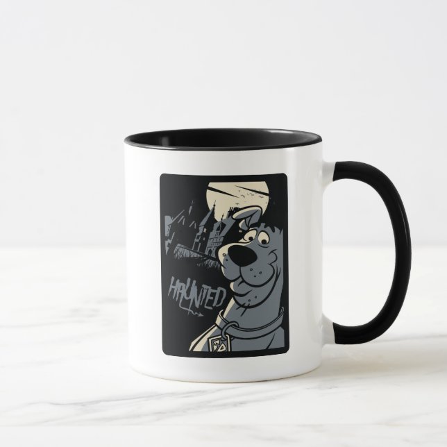 Caneca Scooby-Doo Noir Hunted Mansion Graphic (Direita)