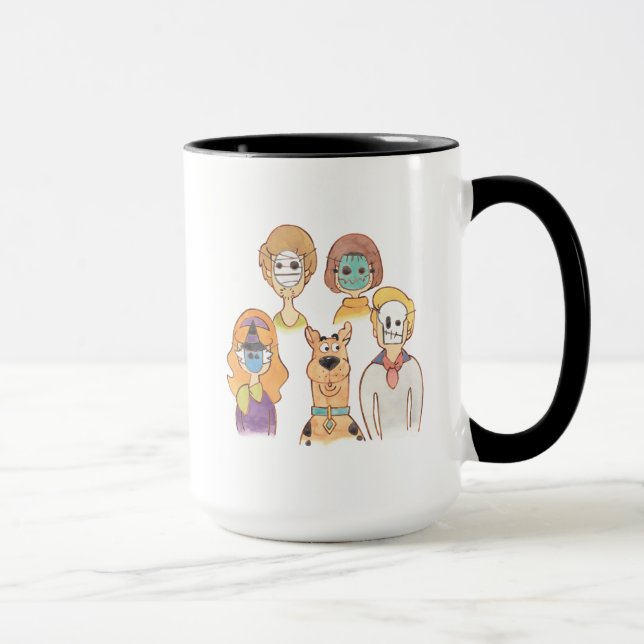 Caneca Scooby-Doo | Nossos Máscaras de Halloween (Direita)