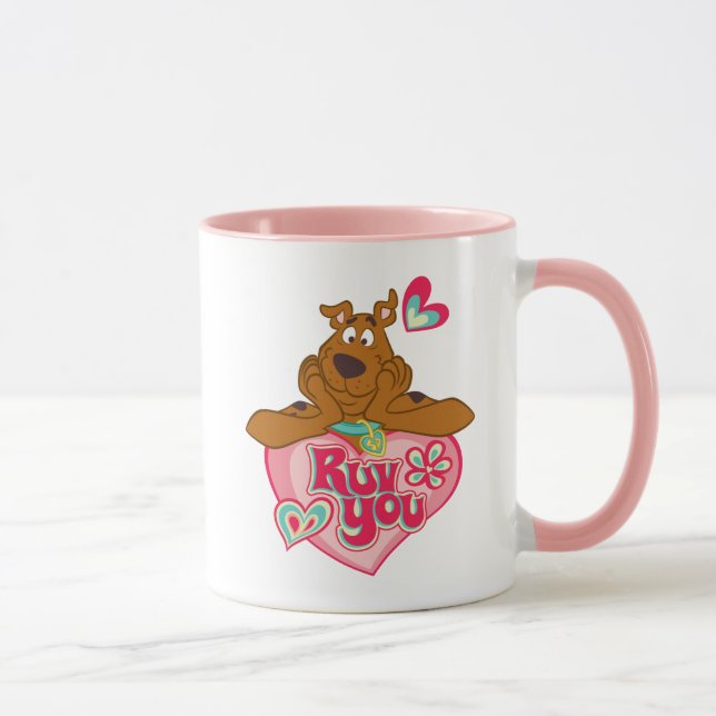 Caneca Scooby-Doo - Ruv You (Direita)