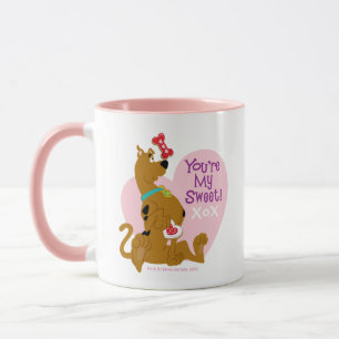 Caneca Scooby-Doo - Você é meu doce