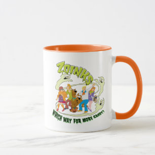 Caneca Scooby-Doo Zoinks Which Way for More Candy?
