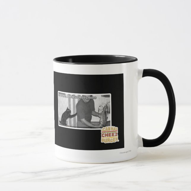 Caneca Scooz mim, eu acredito que é meu (Direita)