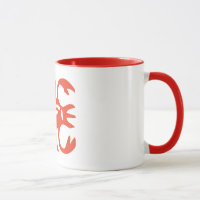 Scorpio Astrology Sun Sinal, Zodiac Ringer Mug