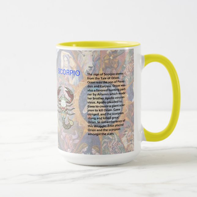 Caneca Scorpio de origem Mug (Direita)