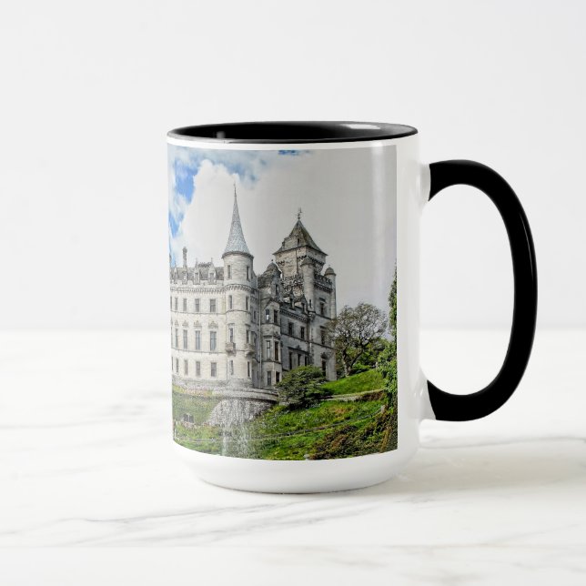 Caneca Scotland Sutherland Clan Dunrobin Castle (Direita)