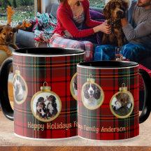 Scots Delight Tartan FOTO presente de Natal Person