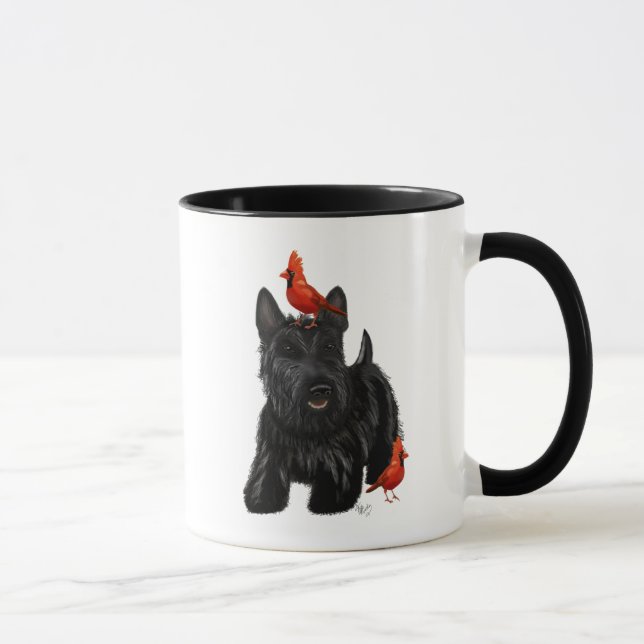 Caneca Scottie Dog e Red Birds (Direita)