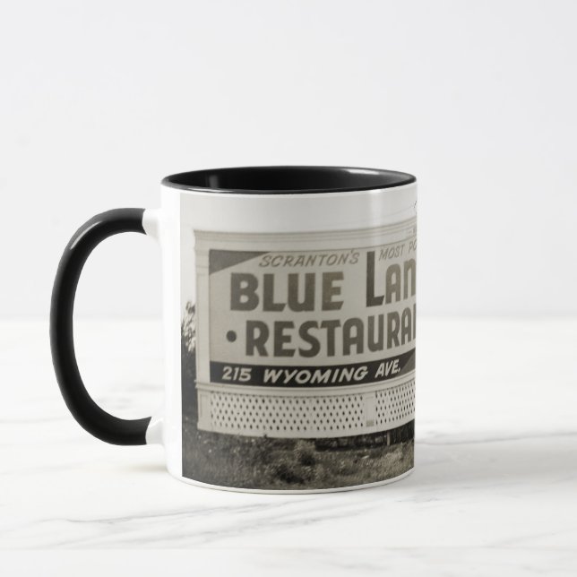 CANECA SCRANTON PENNSYLVANIA BLUE LANTERN RESTAURANTE (Esquerda)