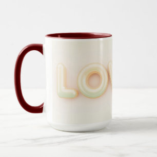 Caneca Script Moderno Bela Estética